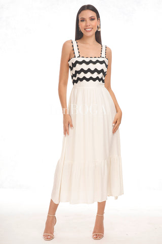 VESTIDO WHITE STRIPES
