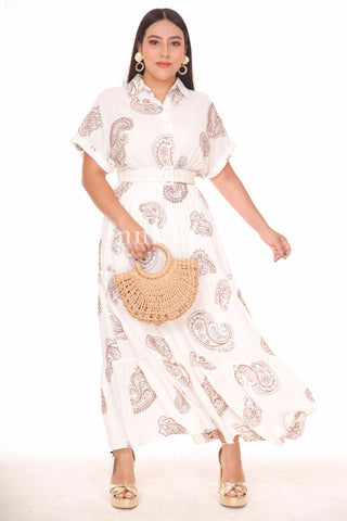 VESTIDO LINO BORDADO